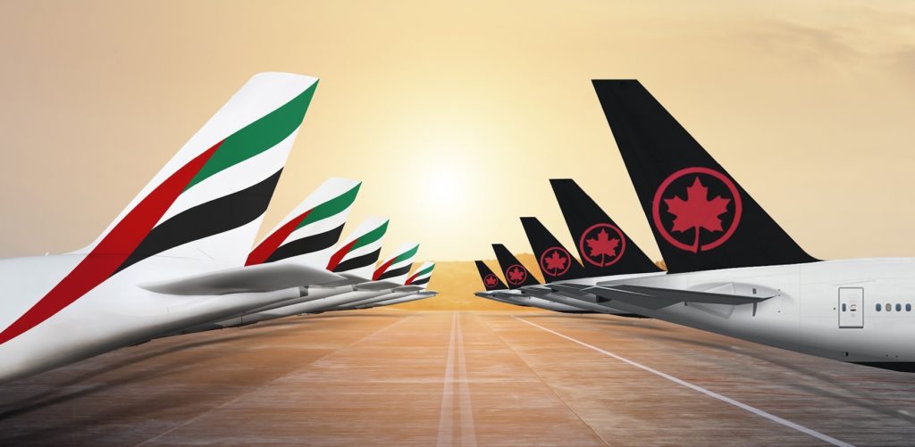 طيران الإمارات Emirates وطيران كندا توقعان شراكة استراتيجية لمنح المسافر تجربة سفر متميزة